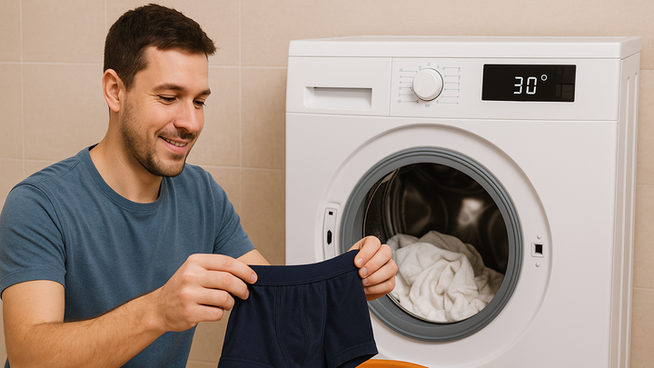 Ondergoed wassen op 30 graden en goed verzorgen