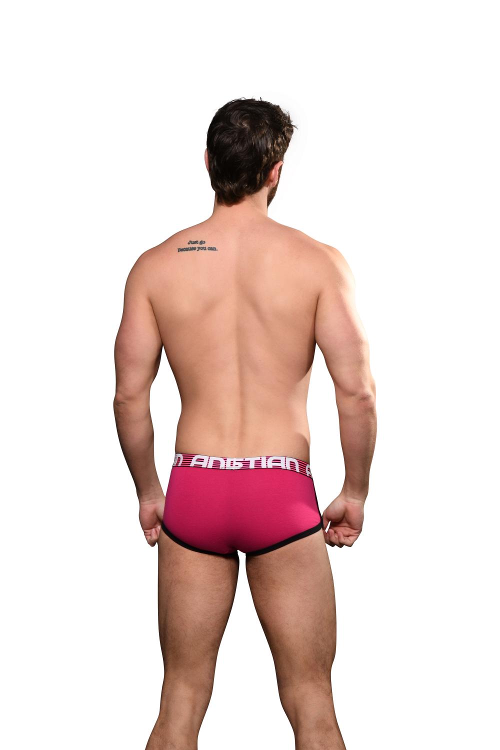 Andrew Christian ALMOST NAKED® Retro Pocket Boxer Fuchsia