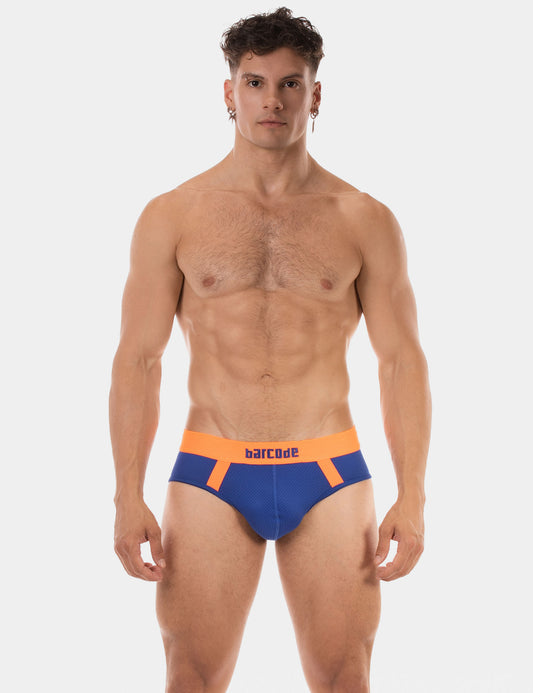 Barcode Berlin Brief Sonny Royal-Neonorange