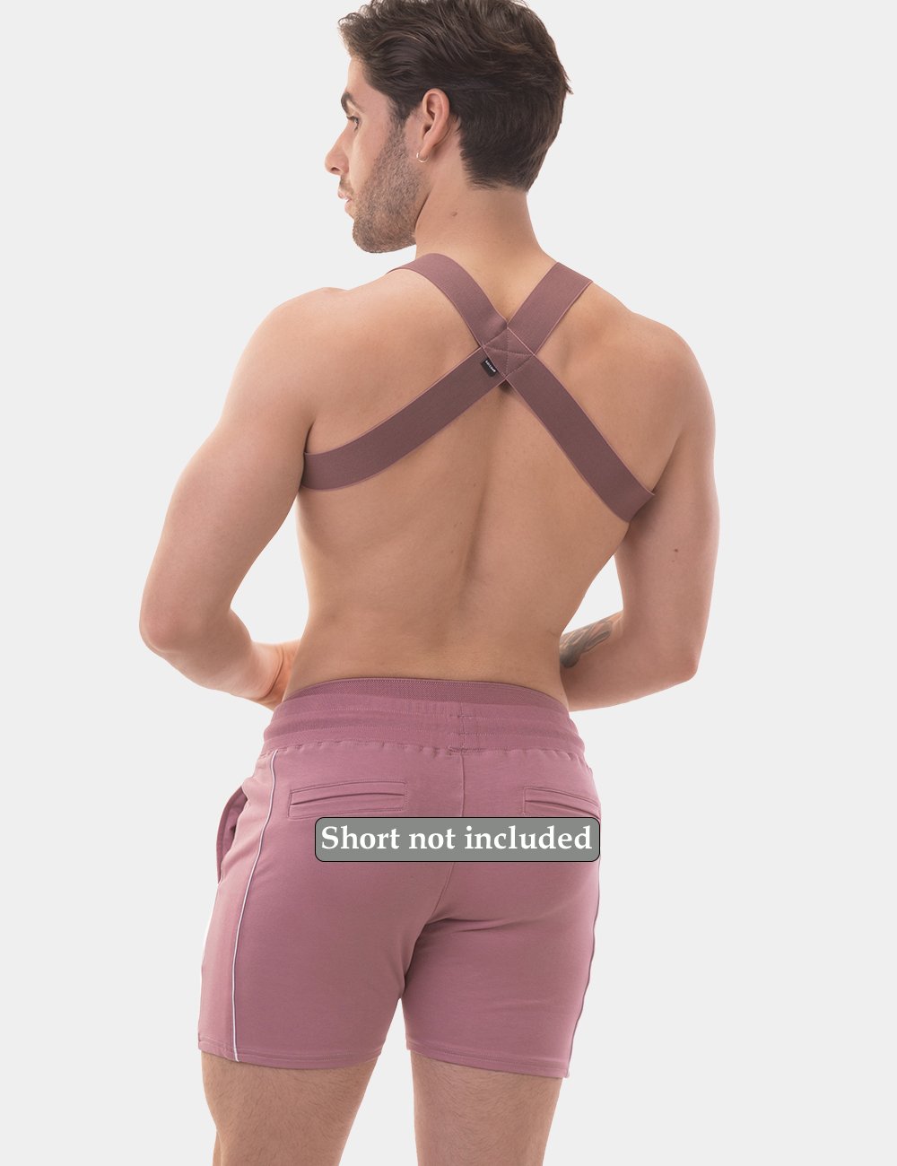 Barcode Berlin Harness Matt Pop Brownishpurple