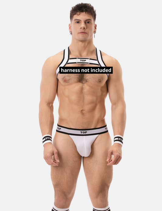 Barcode Berlin Jockstrap TOP White-Black