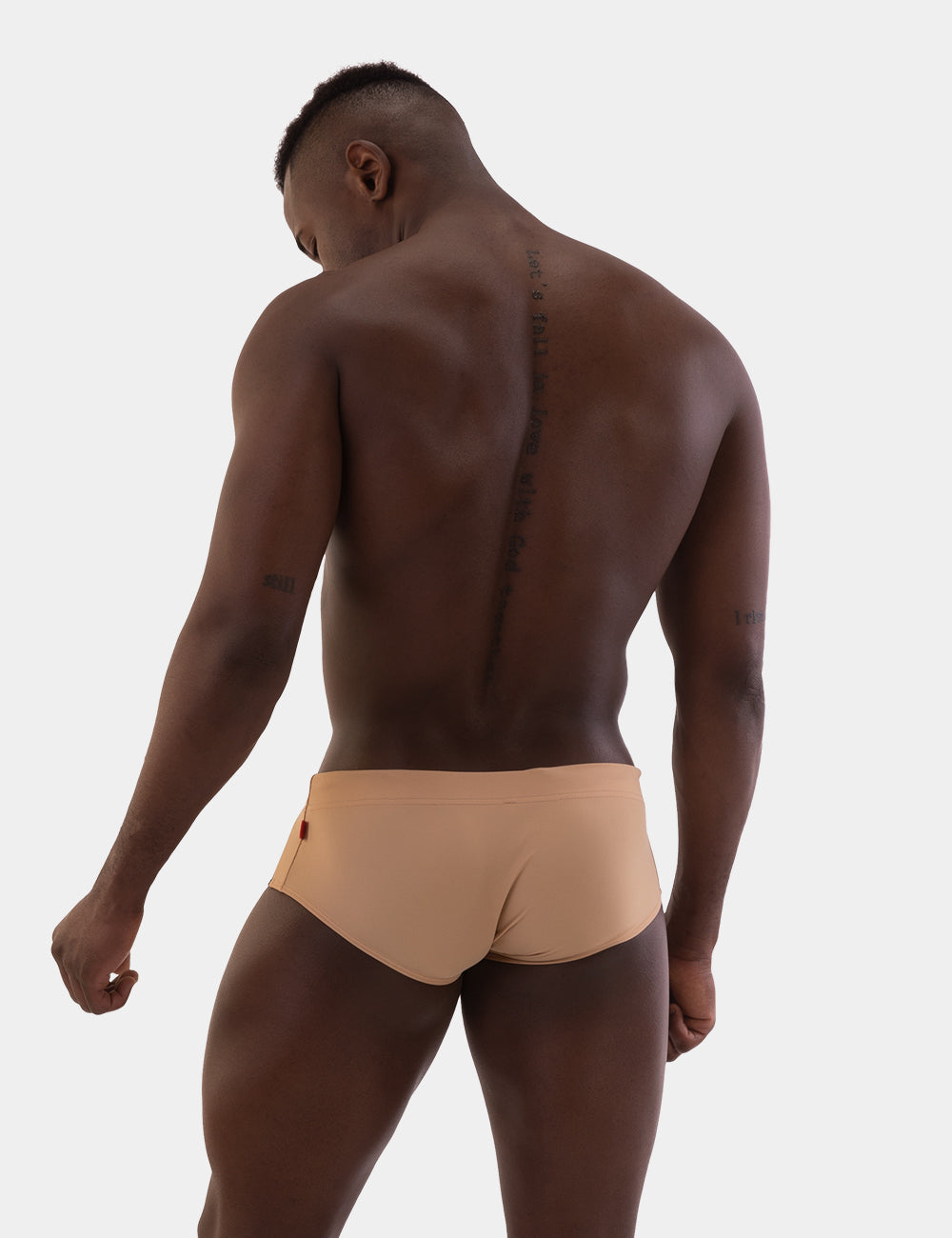 Barcode Berlin Mar Bella Beach Swim Trunk Nude-Black-Neonpink