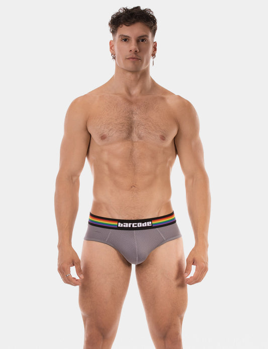 Barcode Berlin Pride Brief Grey