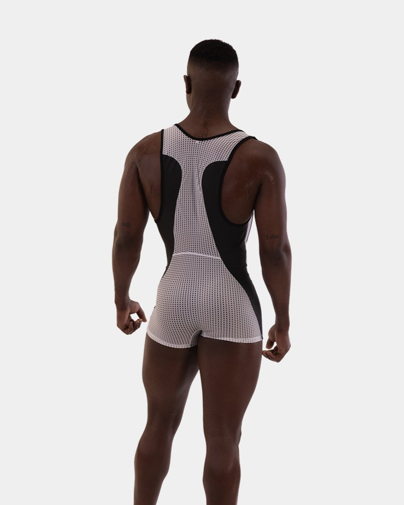 Barcode Berlin Singlet Sanke White/Black