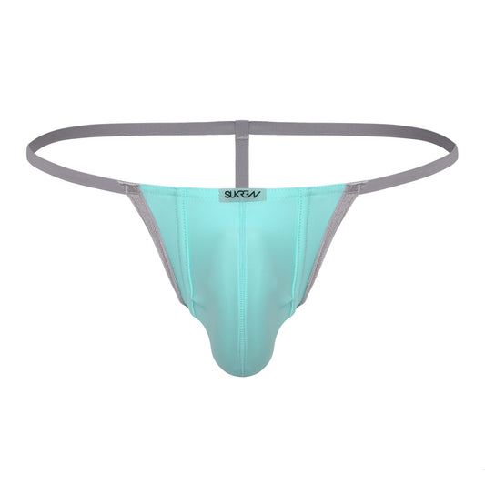 SUKREW G-String Multipack 1x Peppermint + 1x Silver Sparkle