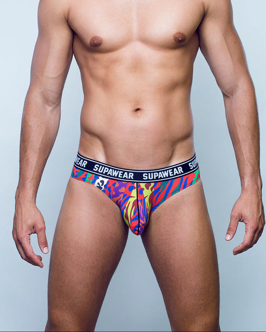 SUPAWEAR POW Brief Crimson Beast