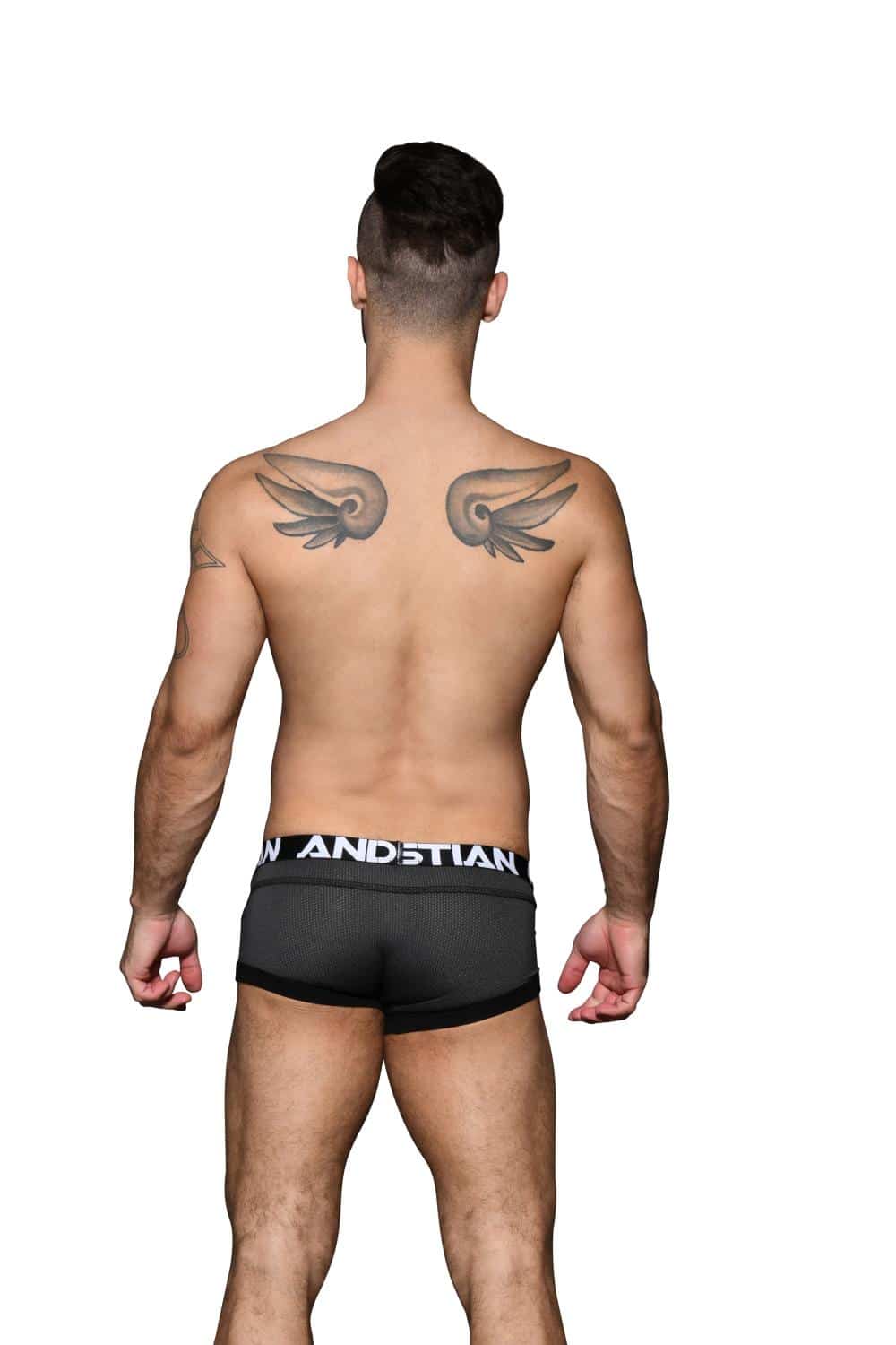 Andrew Christian Active Sports Boxer Charcoal