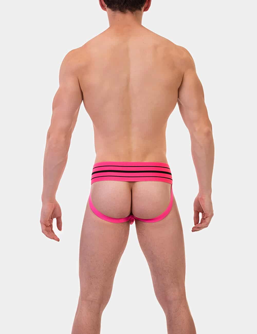 Barcode Berlin Andreus Jockstrap Pink-Black