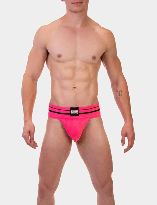 Barcode Berlin Andreus Jockstrap Pink-Black