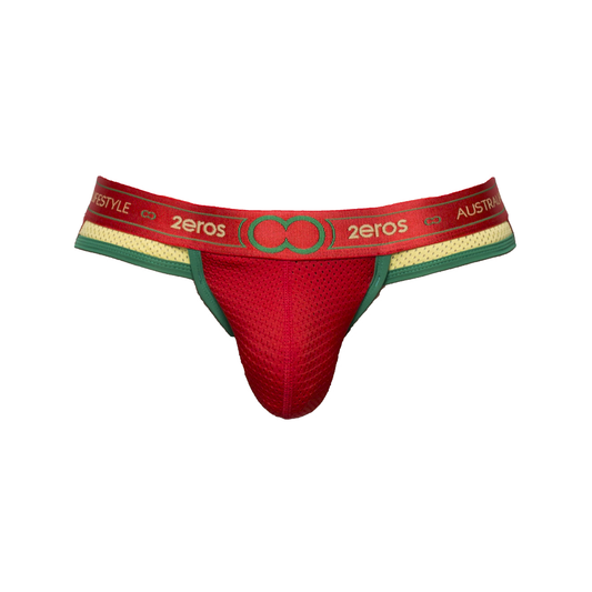 2EROS Aeolus Jockstrap Red Tempest