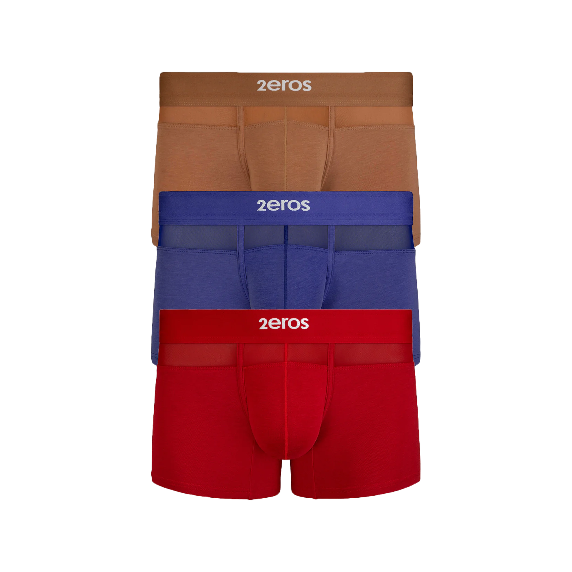 2EROS Morpheus Trunk Multipack 1x Brown + 1x Purple + 1x Red