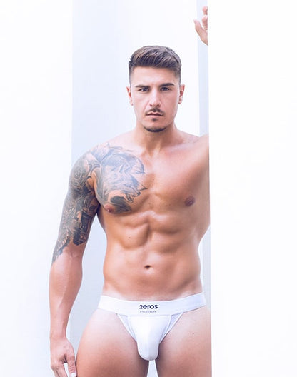 2EROS AKTIV Cronus Jockstrap White