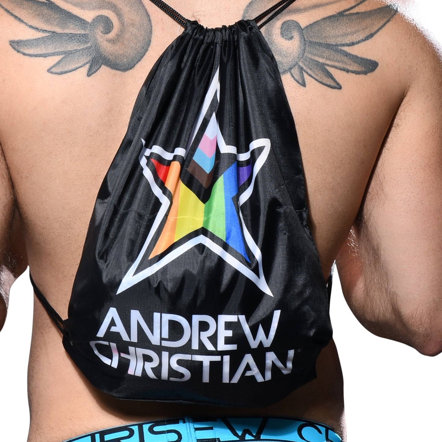 Andrew Christian Progress Pride Star Backpack