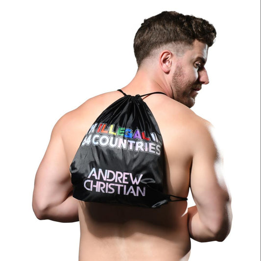 Andrew Christian Illegal in 64 Countries Backpack