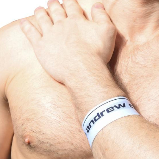 Andrew Christian Wristband White