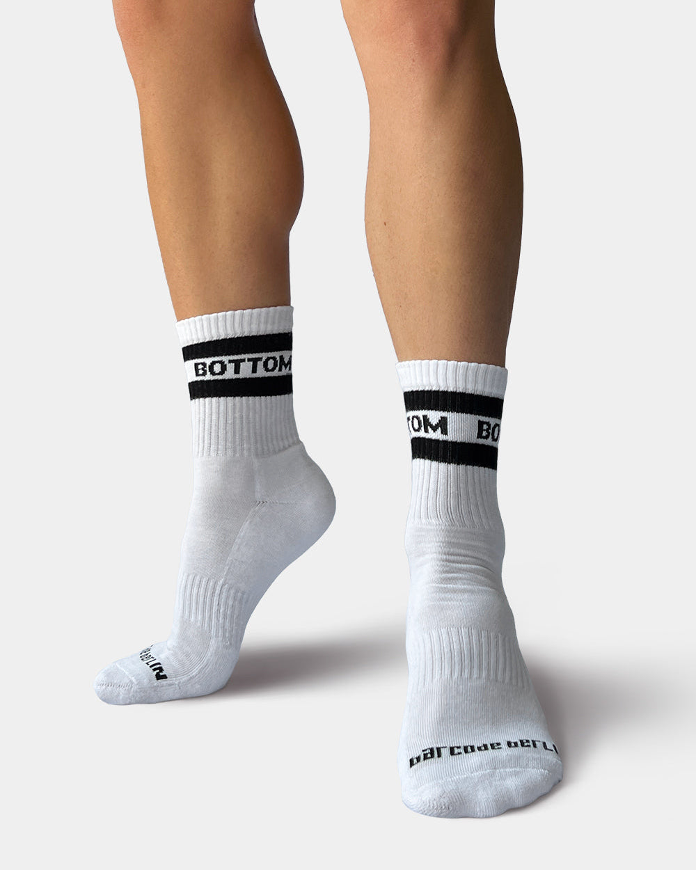 Barcode Berlin Multipack BOTTOM 1x Harness + 1x Jockstrap White-Black + 1x Half Socks