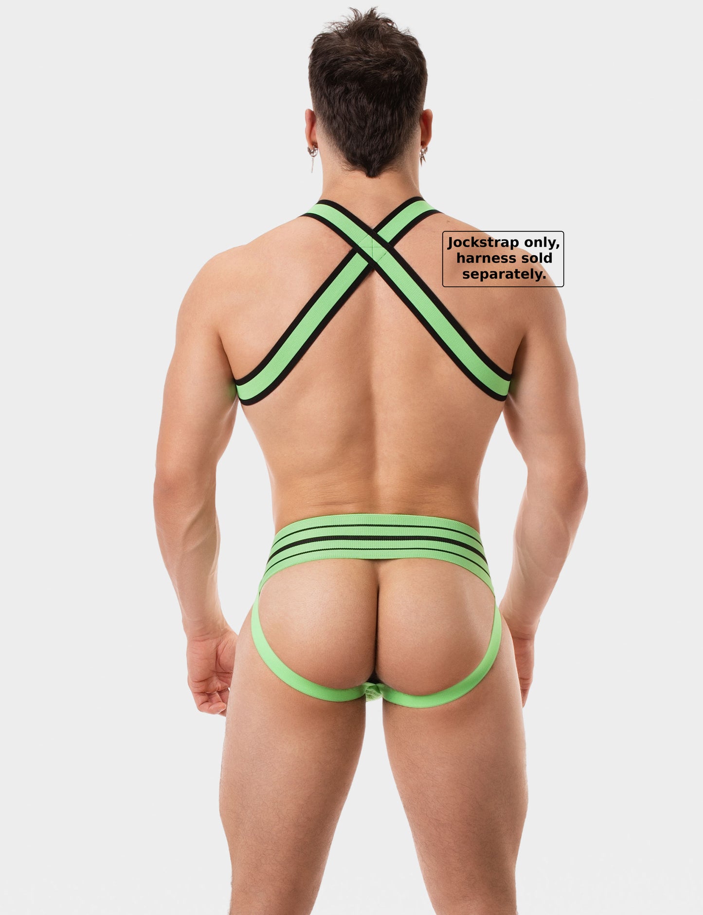 Barcode Berlin Andreus Jockstrap Green-Black