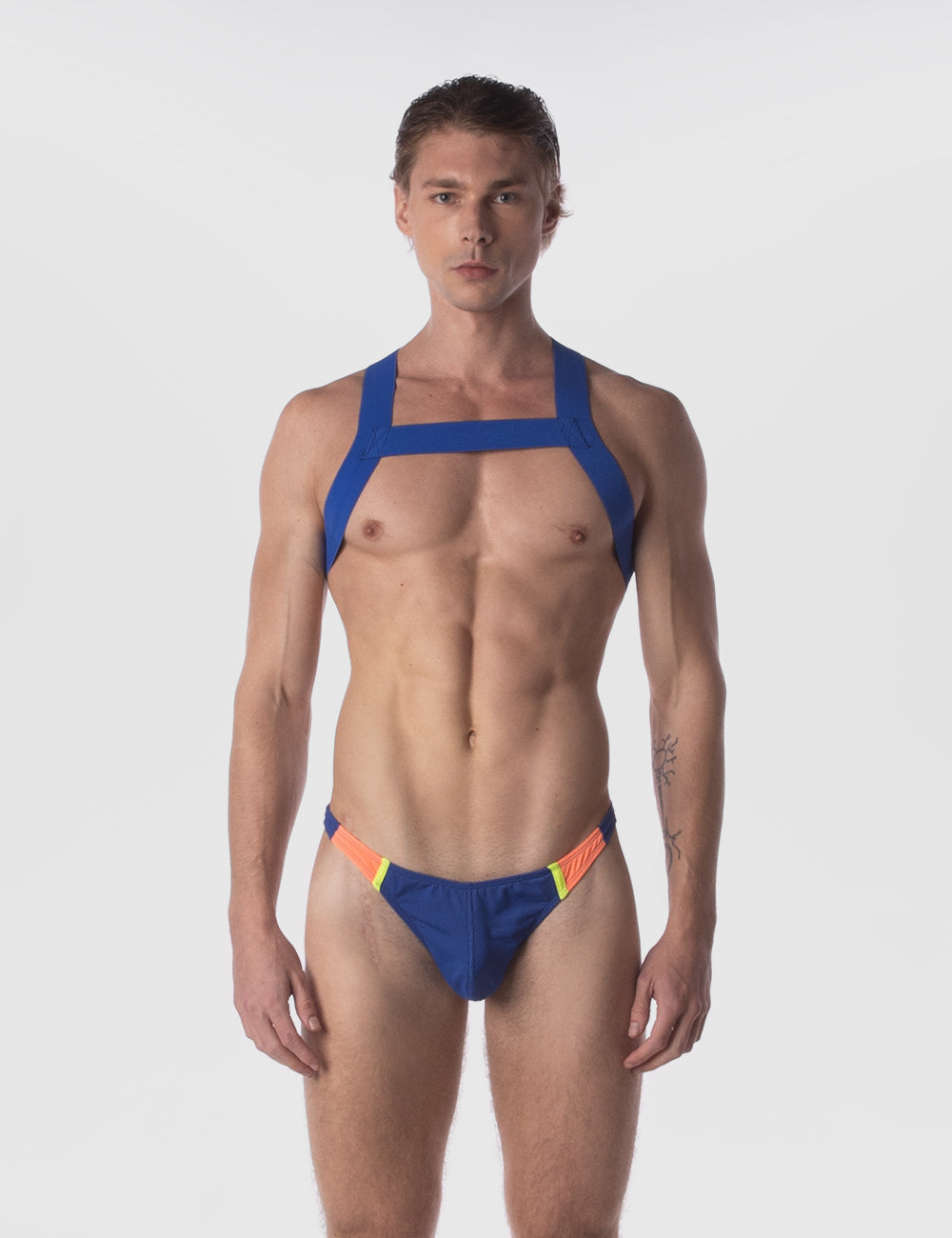 Barcode Berlin Multipack 1x RONAK Thong + 1x MATT Harness Blue