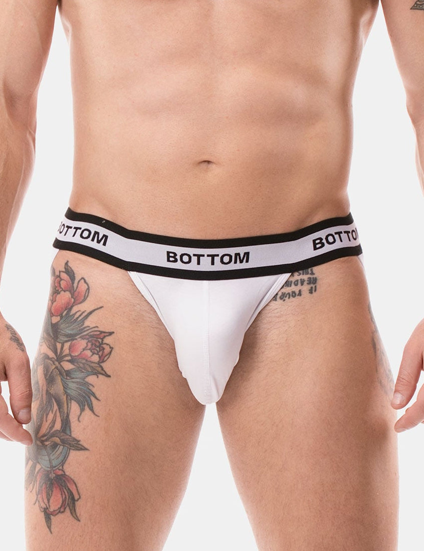 Barcode Berlin Multipack BOTTOM 1x Harness + 1x Jockstrap White-Black + 1x Half Socks