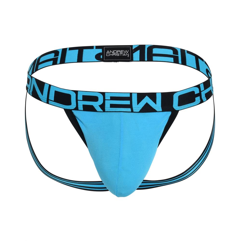 Andrew Christian CoolFlex Modal Frame Jock w/ SHOW-IT® Aqua