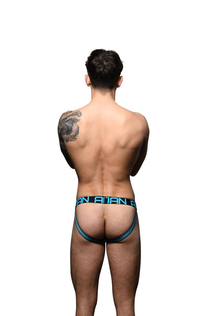 Andrew Christian CoolFlex Modal Frame Jock z SHOW-IT® Aqua