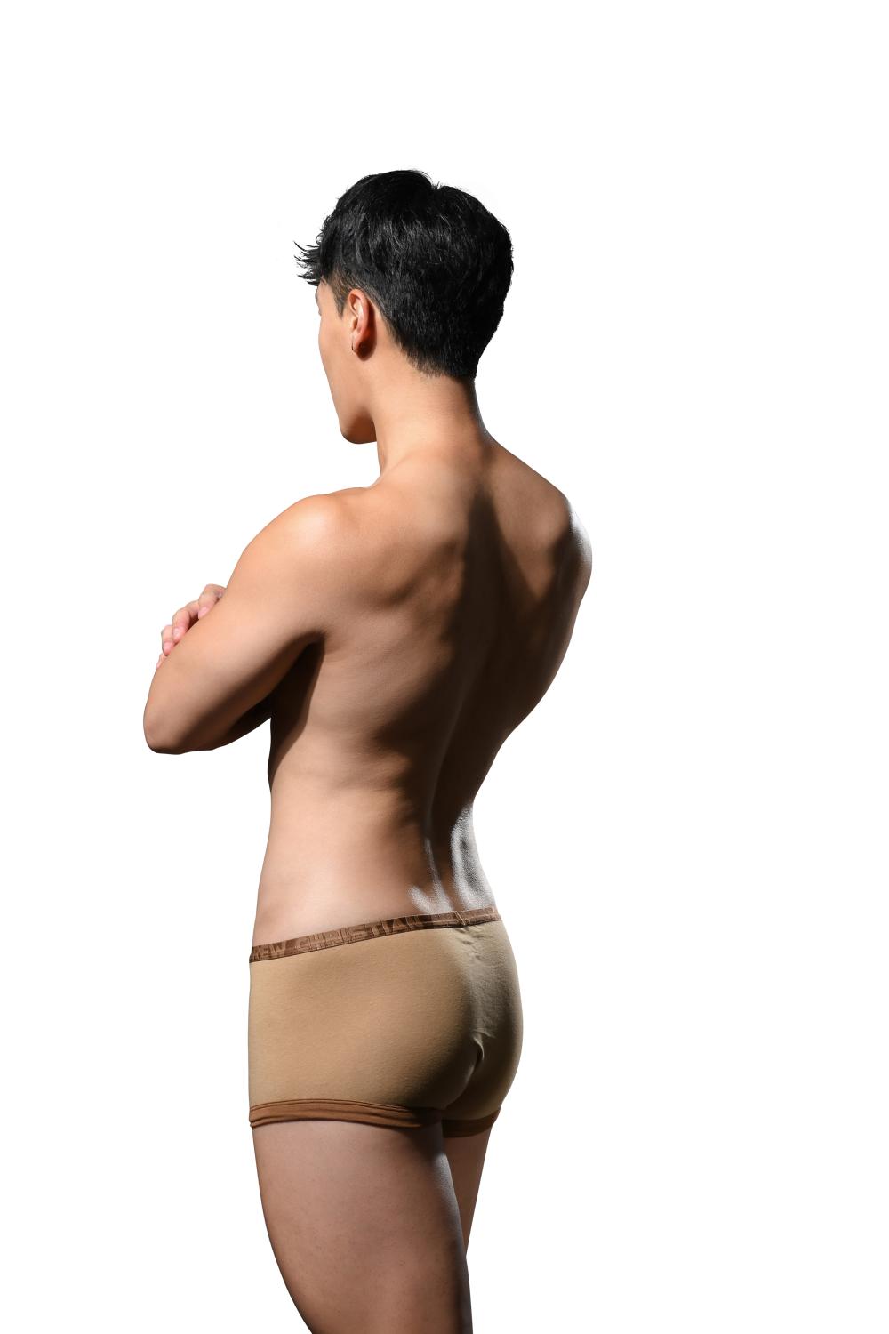 Andrew Christian Fly Tagless Boxer w/ ALMOST NAKED® Tan