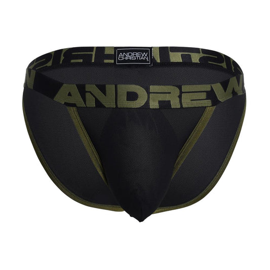 Andrew Christian ALMOST NAKED® Moisture Control Brief Black