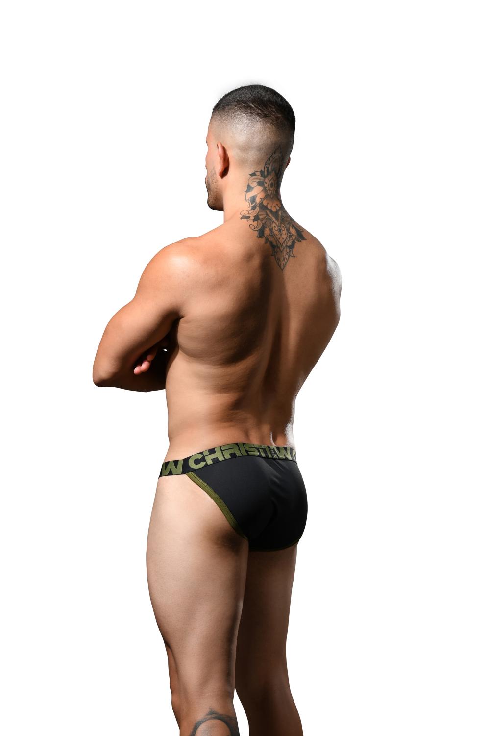 Andrew Christian ALMOST NAKED® Moisture Control Brief Black