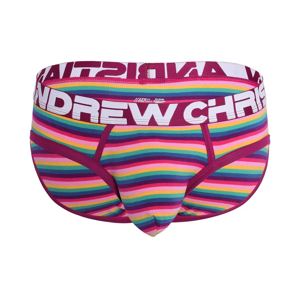 Andrew Christian Colony Stripe Brief w/ ALMOST NAKED®