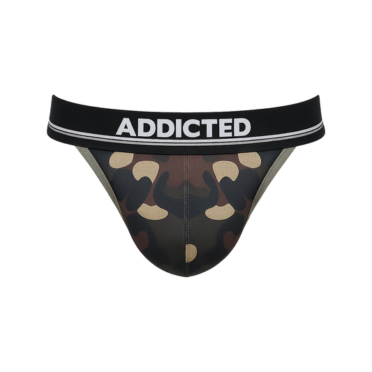 ADDICTED Camo Mesh Push Up Bikini Camouflage