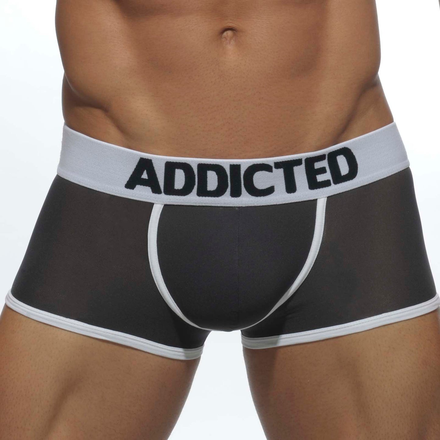 ADDICTED Light Boxer Trækul