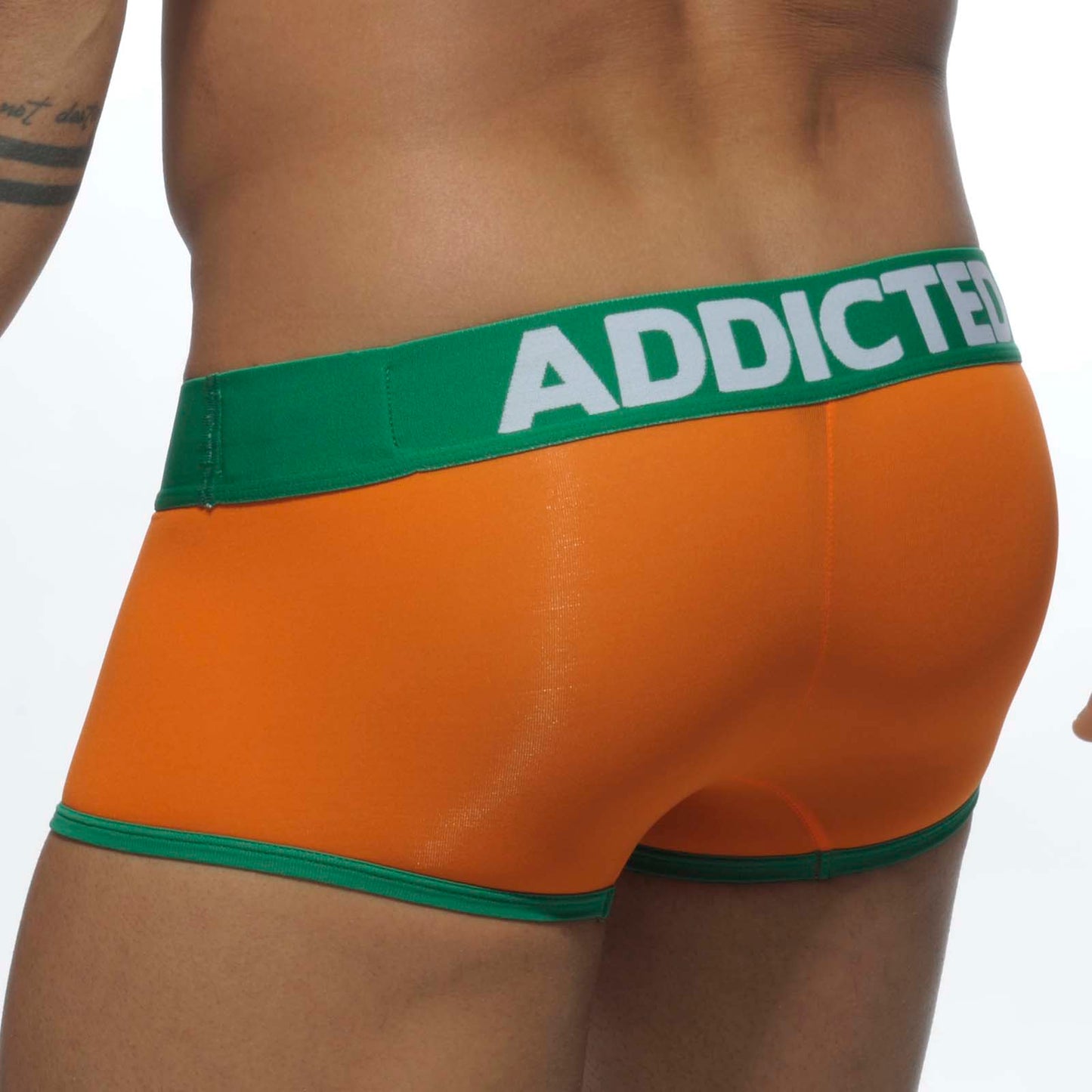 ADDICTED Boxer léger orange
