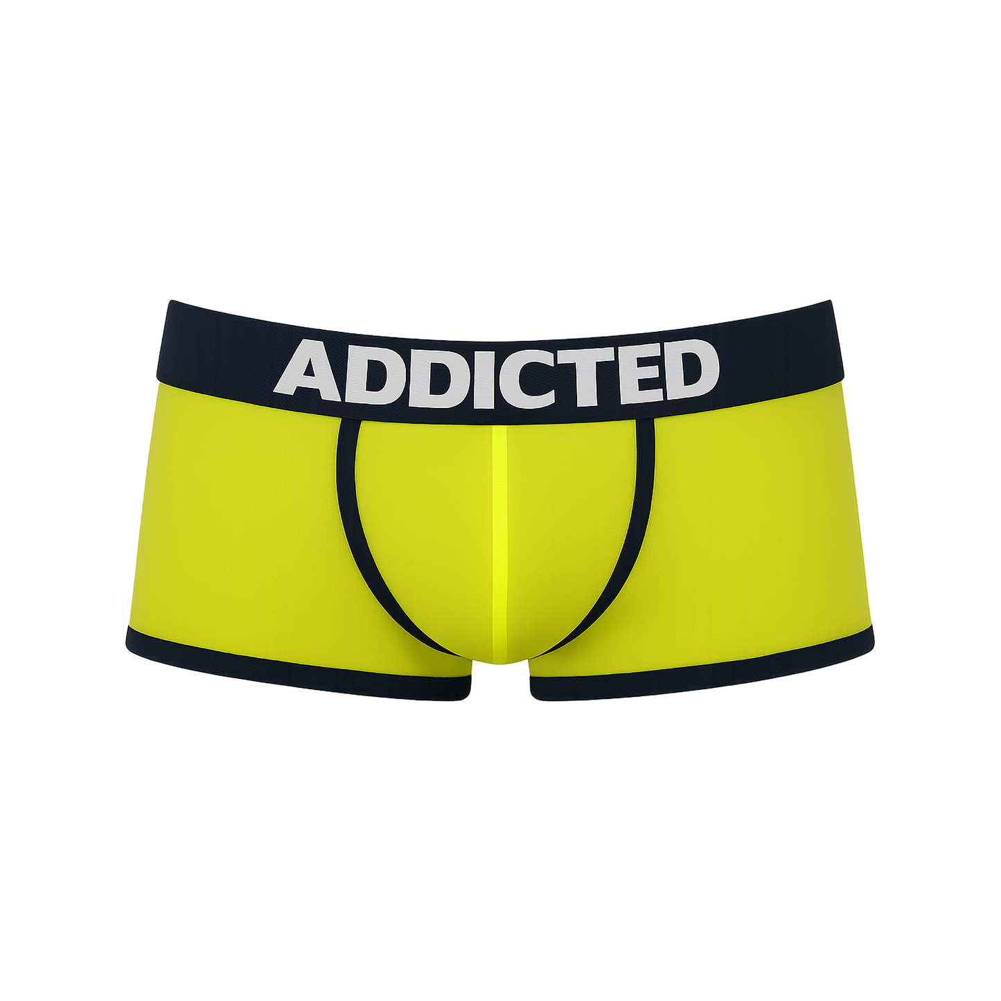 ADDICTED Leichte Boxershorts Gelb