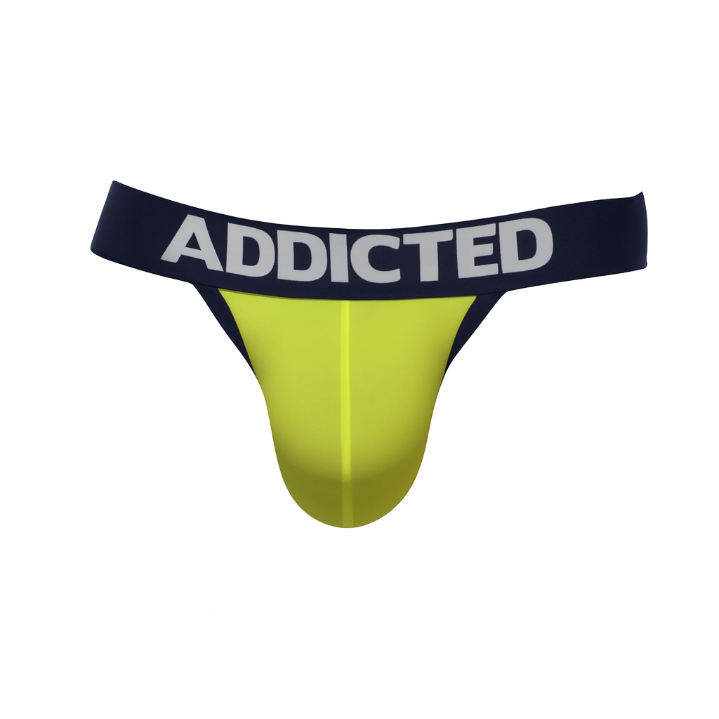 ADDICTED Light Jockstrap Yellow
