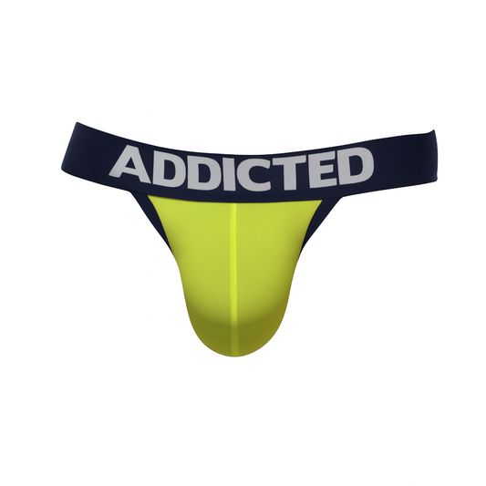 ADDICTED Light Jockstrap Yellow