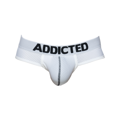 ADDICTED Push Up Mesh Brief valkoinen