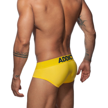 ADDICTED Push Up Mesh Brief Gul