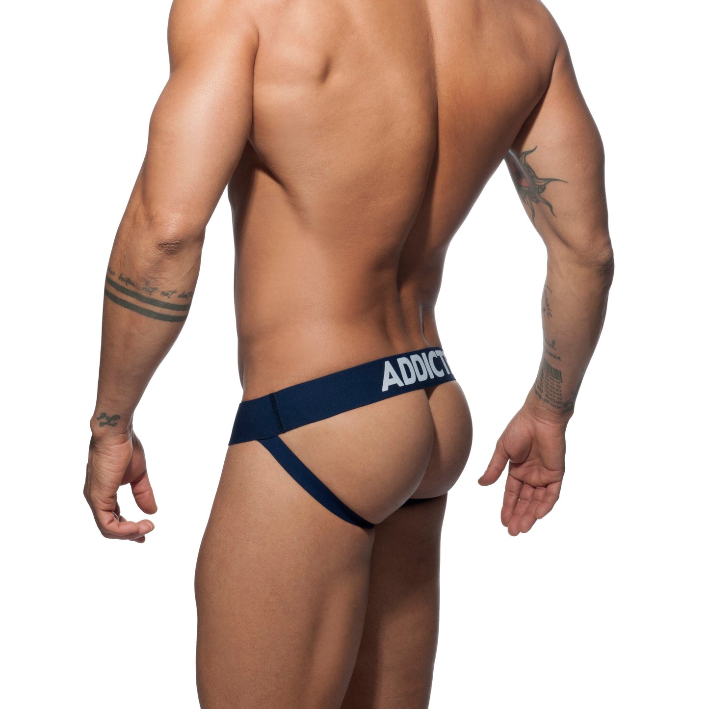 ADDICTED Jockstrap Push Up Mesh Marine