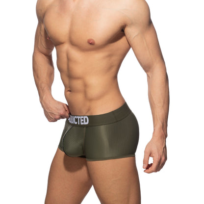 ADDICTED Push Up Mesh Trunk Khaki