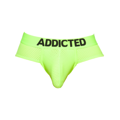 ADDICTED Ring Up Neon Mesh Slip Grün