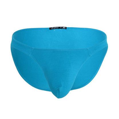 Andrew Christian ALMOST NAKED® No-Show Ultra Low-Taille Trusser Blågrøn