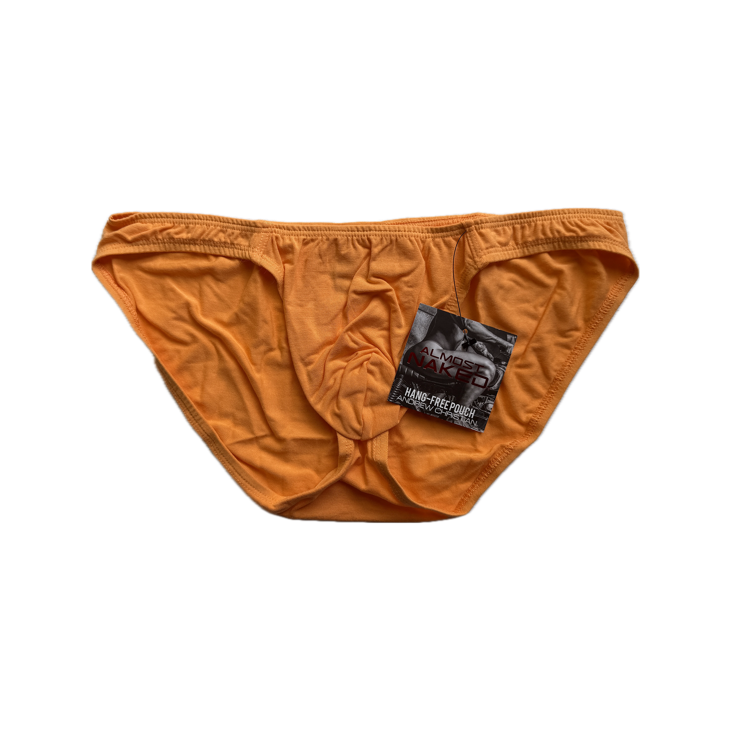 Andrew Christian ALMOST NAKED® No-Show Ultra Low Rise Brief Tangerine