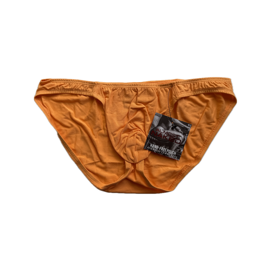 Andrew Christian ALMOST NAKED® No-Show Ultra Low Rise Brief Tangerine
