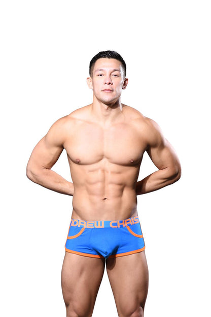 Andrew Christian ALMOST NAKED® Retro Pocket Boxer Elect Blue