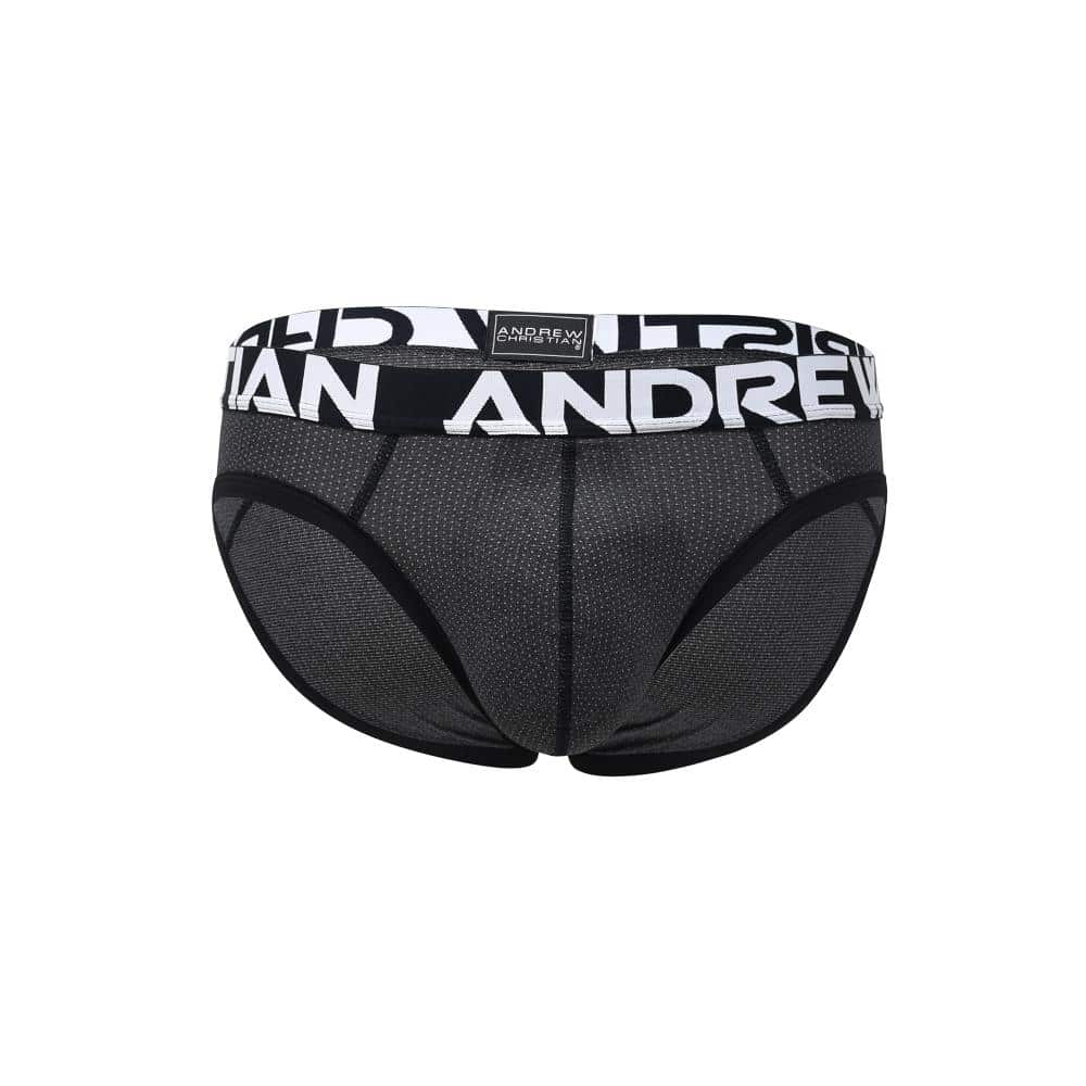 Andrew Christian Aktiver Sport-Slip Anthrazit