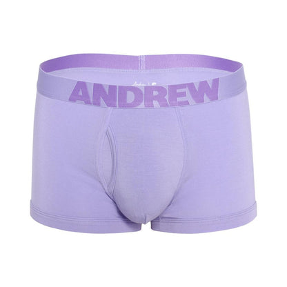 Andrew Christian Mittatilaustyönä tehty modaalibokseri laventelinvärisellä