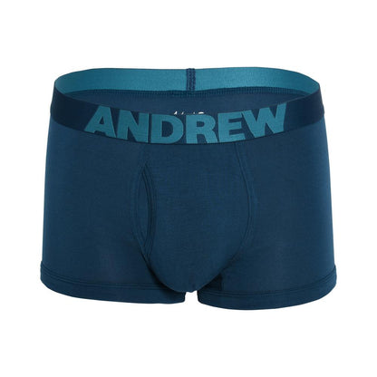 Andrew Christian Maßgeschneiderte Modal-Boxershorts in Blaugrün