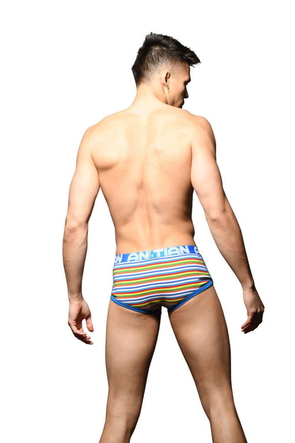 Andrew Christian Bright Stripe Boxer w/ ALMOST NAKED®