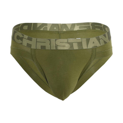 Andrew Christian Bubble Butt Brief mit ALMOST NAKED® Olive