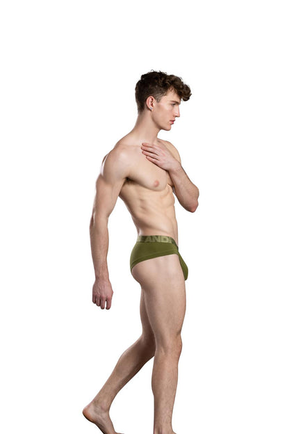 Andrew Christian Bubble Butt Brief mit ALMOST NAKED® Olive